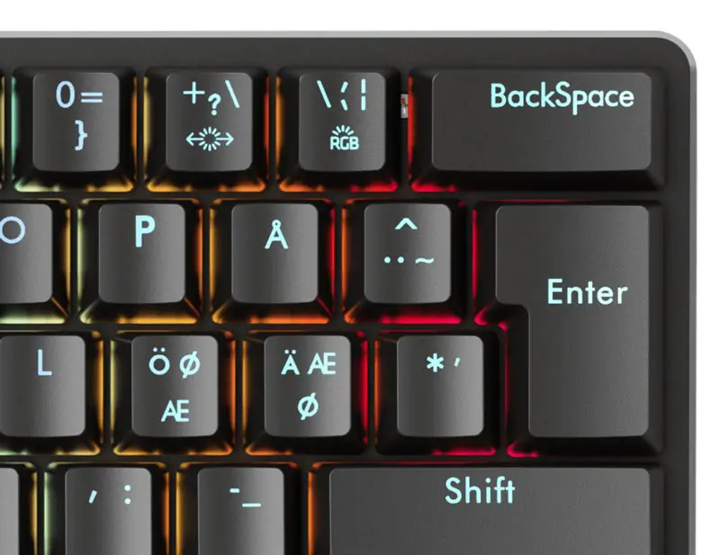 Glorious GMMK Mechanical Keyboard TKL View