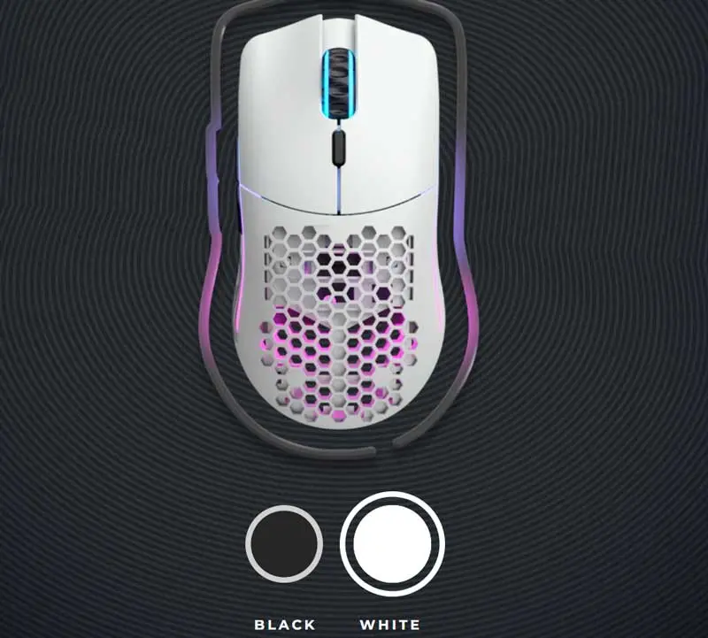Model O Minus Wireless Gaming Mouse Close-Up
