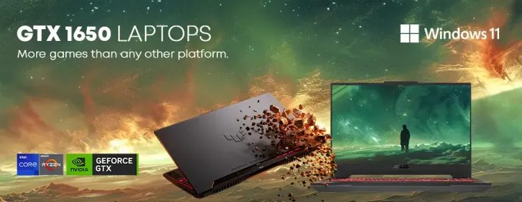 GTX 1650 Laptops