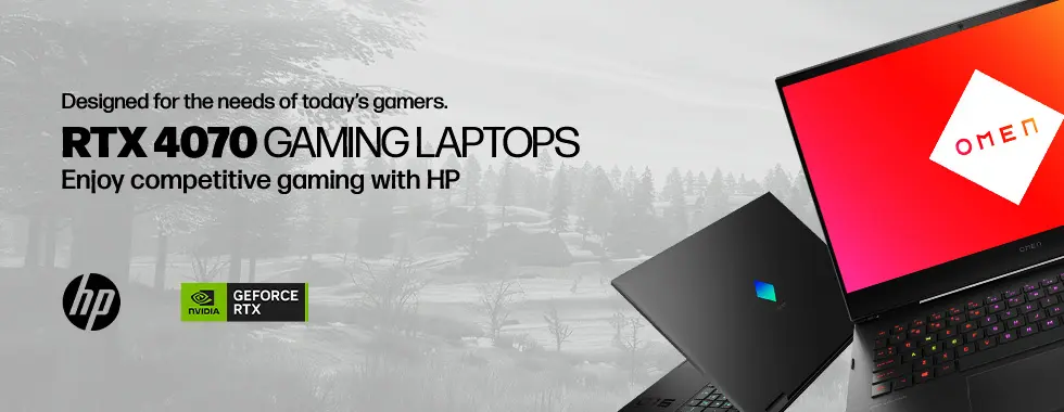 HP RTX 4070 Gaming Laptop