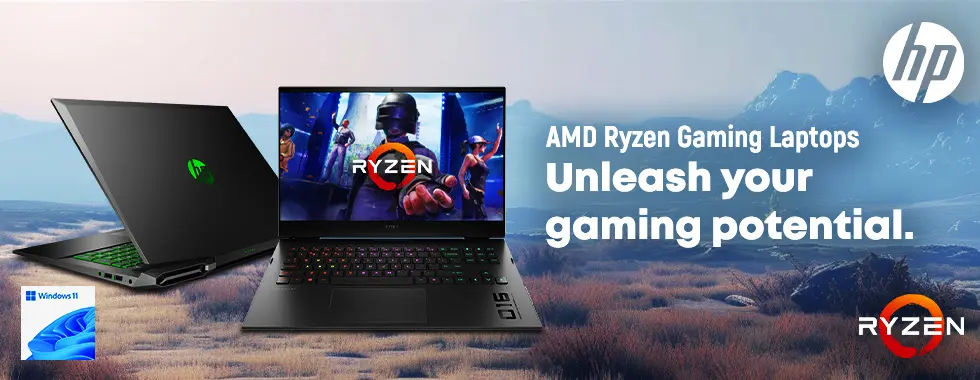 HP Ryzen Gaming Laptop Deals