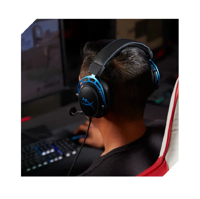 Buy HyperX Cloud Alpha S Gaming Headset - Black Blue | Superior