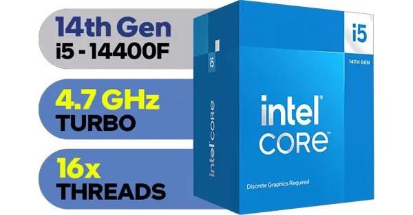 Intel 14th Gen Core i5 14400F Processor