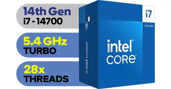 Intel 14th Gen Core i7 14700 Processor