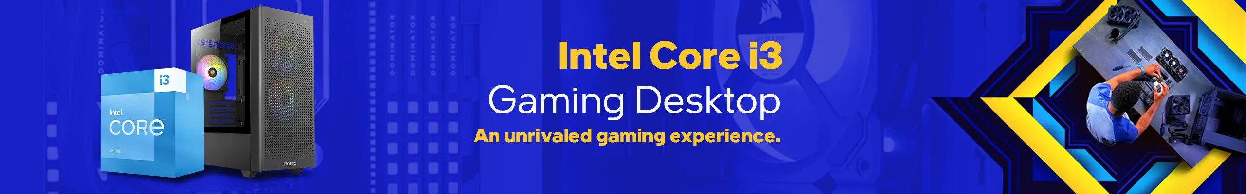 Top 5 Reasons to Buy Intel Core i3 Gaming PCs