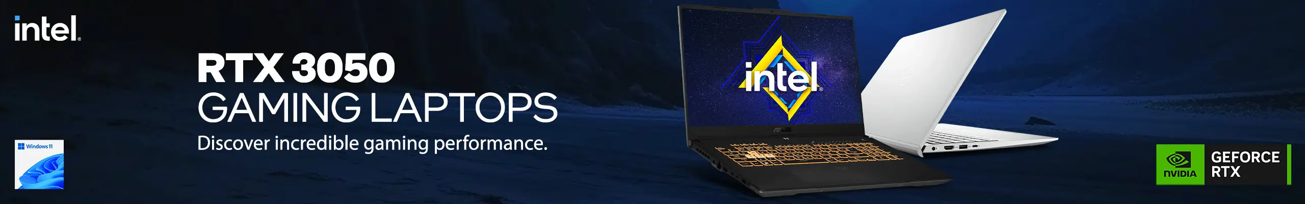 Intel RTX 3050 Gaming Laptop Deals