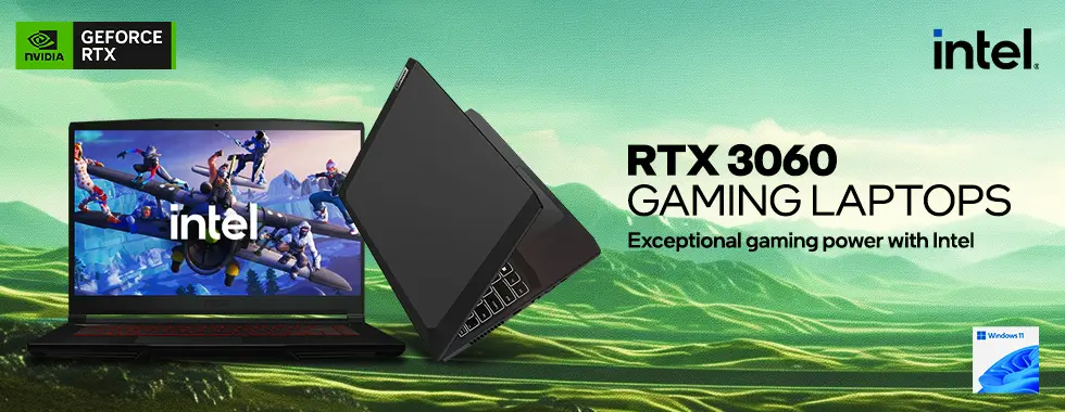 Intel RTX 3060 Gaming Laptop Deals