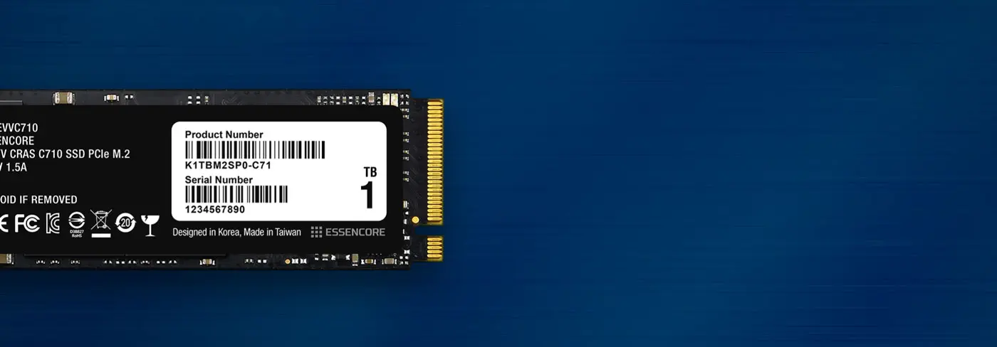 KLEVV CRAS C710 1TB NVMe SSD - Lightning Fast Storage Solution