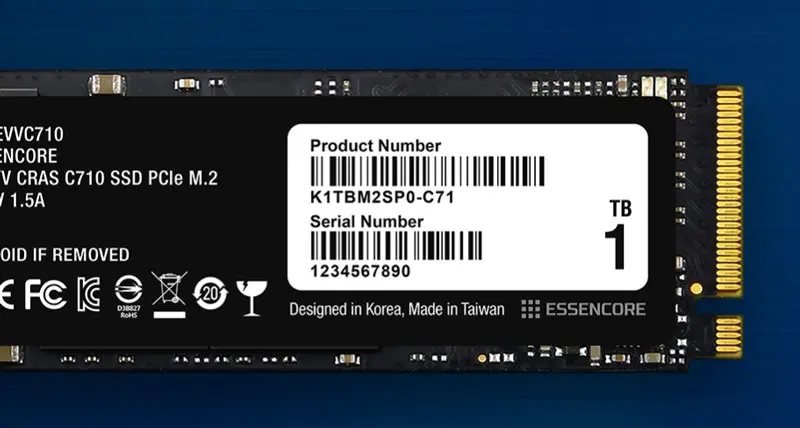 KLEVV CRAS C710 1TB NVMe SSD - Lightning Fast Storage Solution