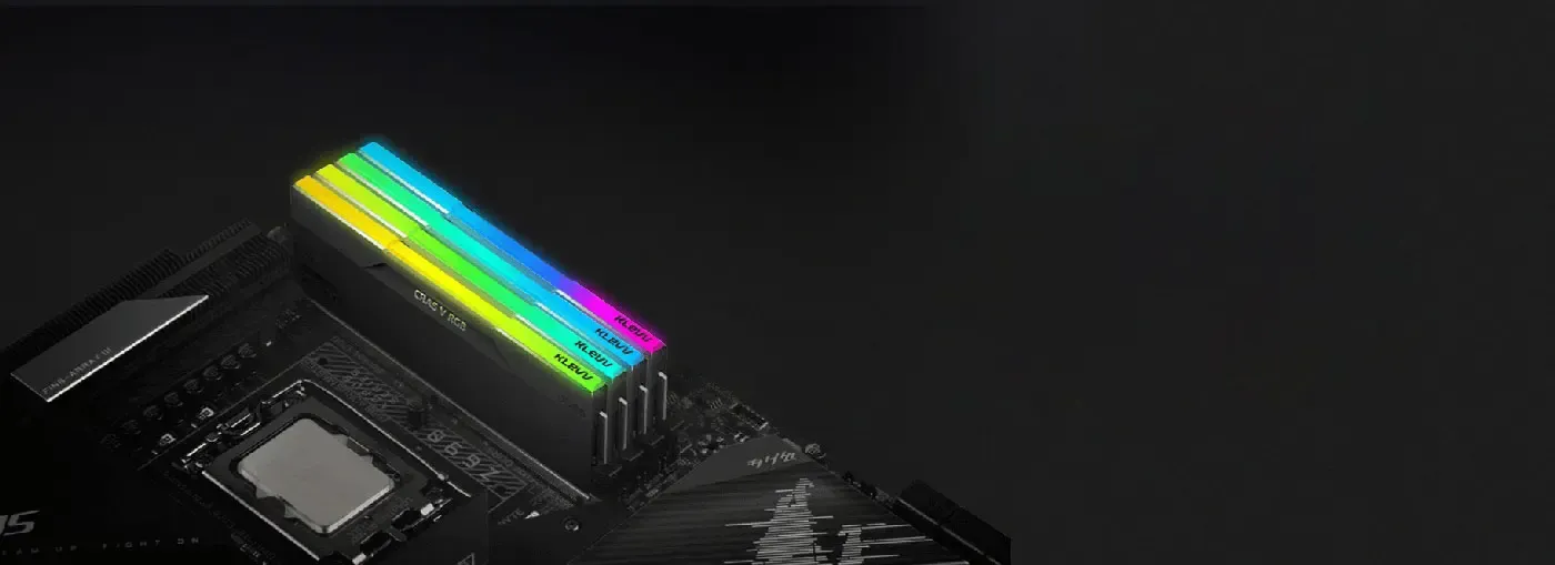 QVL compatibility certification badge for the KLEVV CRAS V RGB memory kit