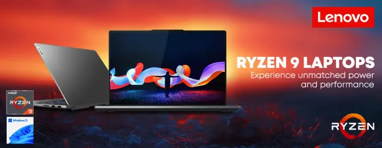 Lenovo Ryzen 9 Laptop Deals - High Performance & Gaming