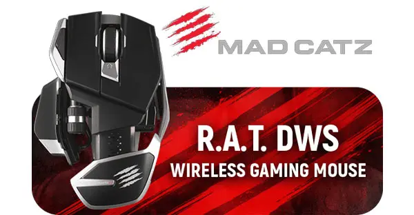 Mad Catz R.A.T. DWS Wireless Gaming Mouse