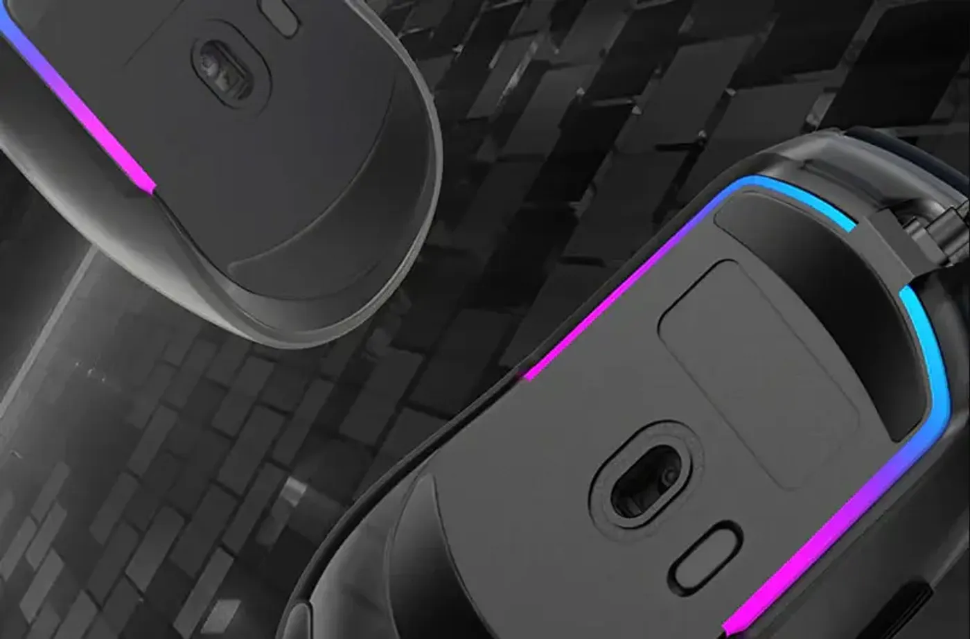MARVO Z Fit Lite gaming mouse with 0.81mm PTFE mouse feet