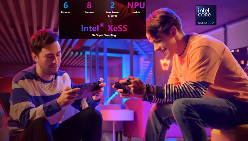MSI Claw A1M Intel Core Ultra Processor