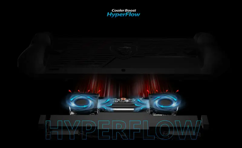 MSI Claw A1M Airflow Design