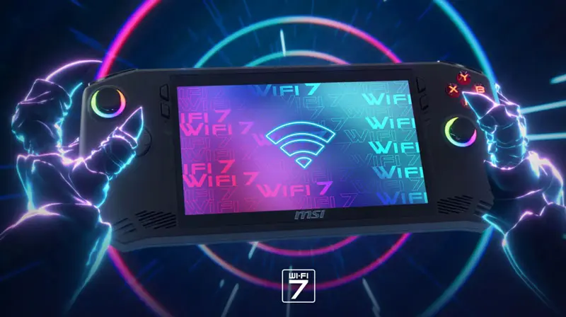 MSI Claw A1M Wi-Fi 7 Features