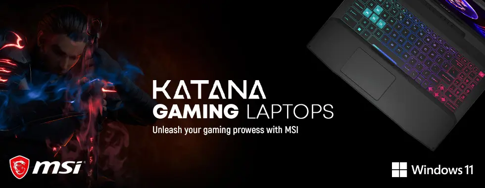 MSI Katana Gaming Laptops