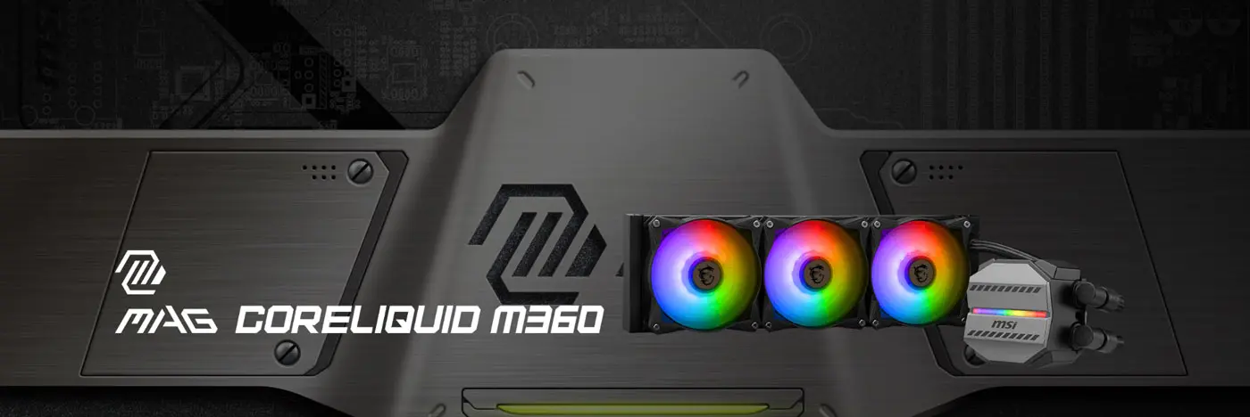 MSI MAG CoreLiquid M360 Liquid Cooler Overview