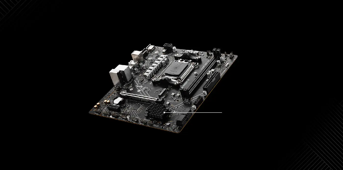 Chipset Heatsink for MSI Pro B650M-B Desktop