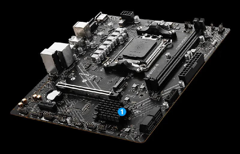 Chipset Heatsink for MSI Pro B650M-B