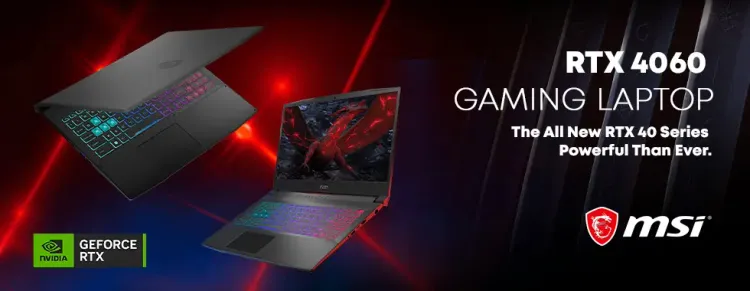 MSI RTX 4060 Gaming Laptop – Powerful Gaming Notebook