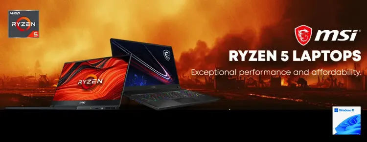 MSI Ryzen 5 Laptop Deals 🔥