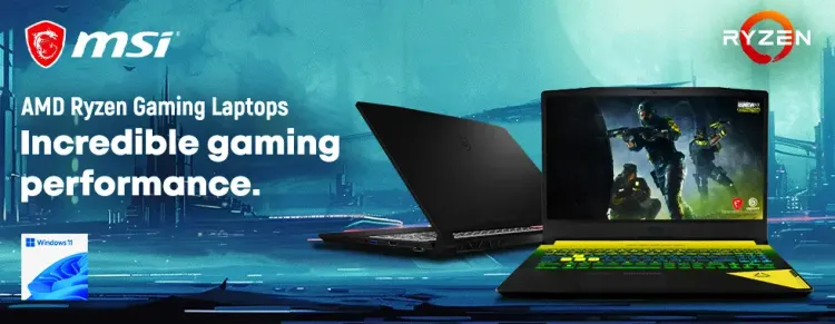 MSI Ryzen Gaming Laptop Deals 🚀