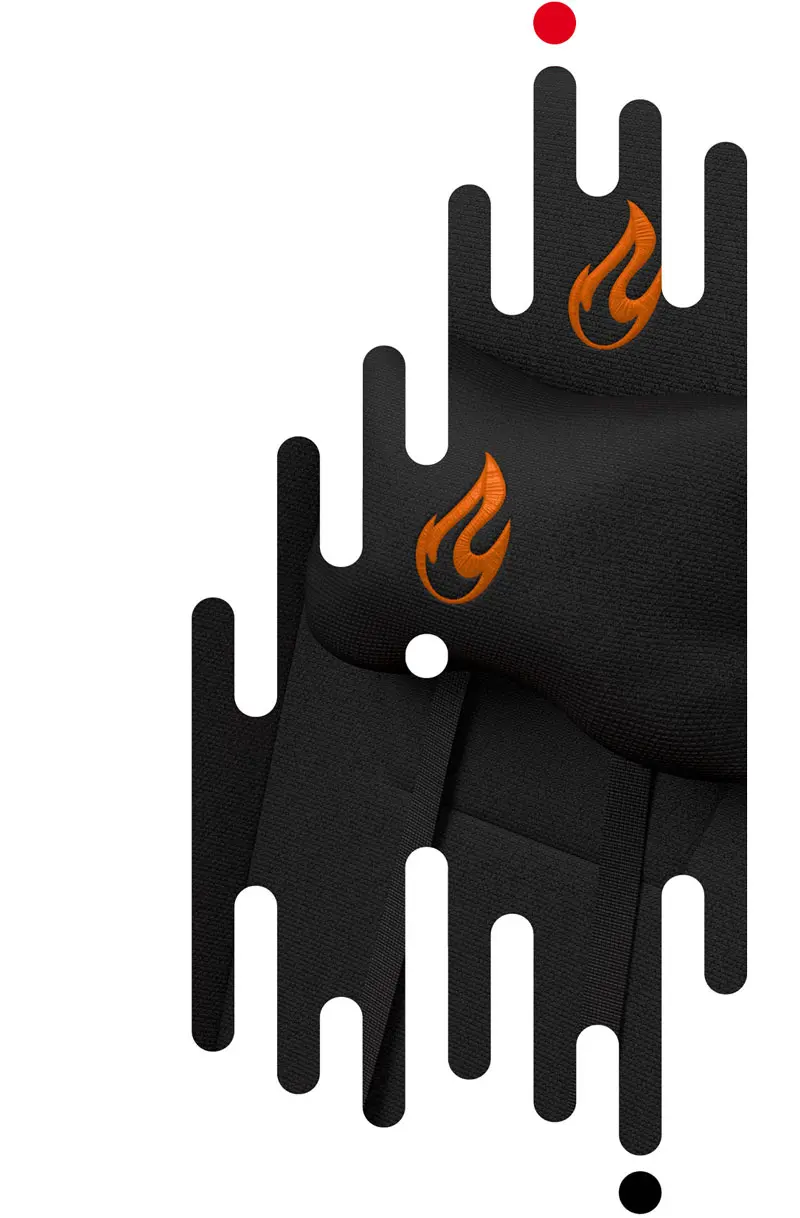 Close-up of Nitro Concepts S300 Gaming Chair with H.E.A.T. Technology