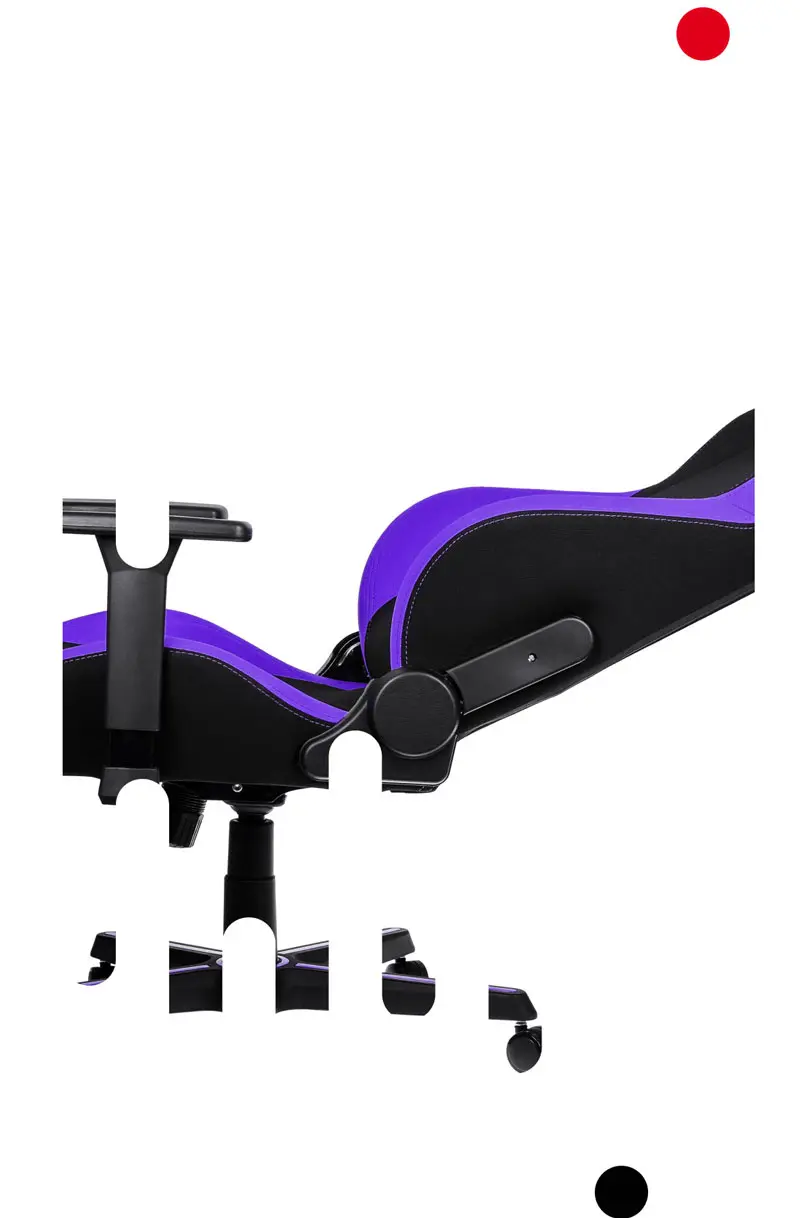 Nitro Concepts S300 Gaming Chair showcasing customizable options