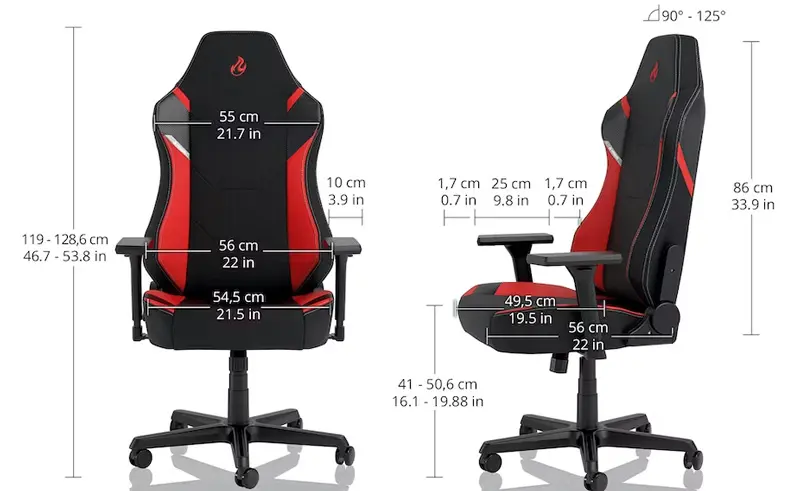 Nitro Concepts X1000 Gaming Chair - Overview Image