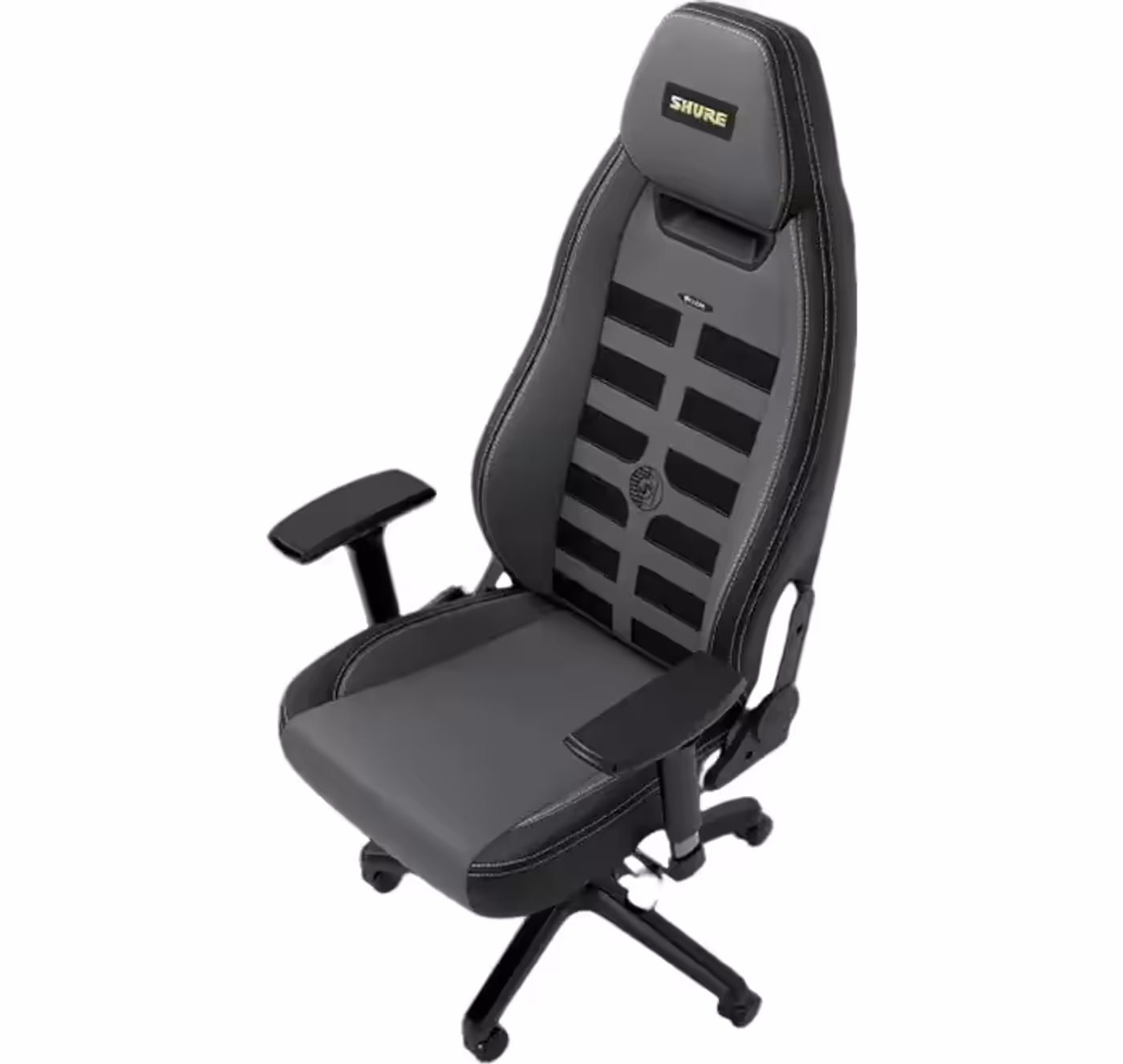 Adjustable 4D armrests and ergonomic customization options on the gaming chair