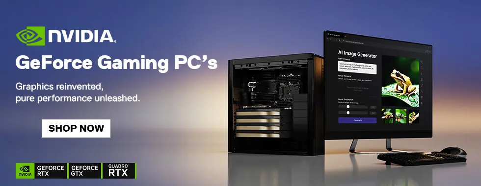 NVIDIA GeForce Gaming PCs