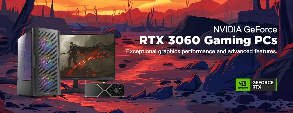 NVIDIA GeForce RTX 3060 Gaming PCs