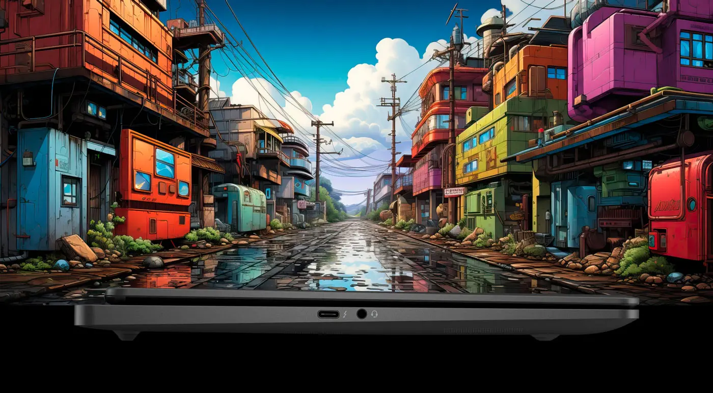 OMEN Transcend 14 with portable features