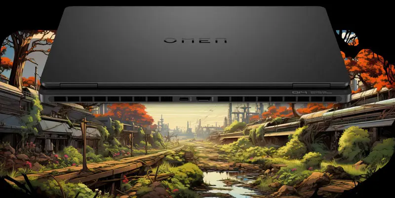 OMEN Transcend 14 Gaming Laptop showcasing power