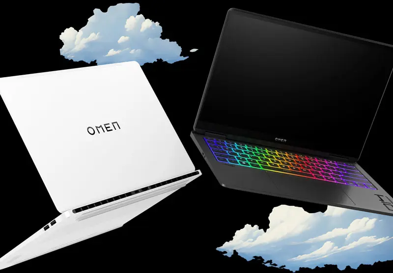 OMEN Transcend 14 in Shadow Black