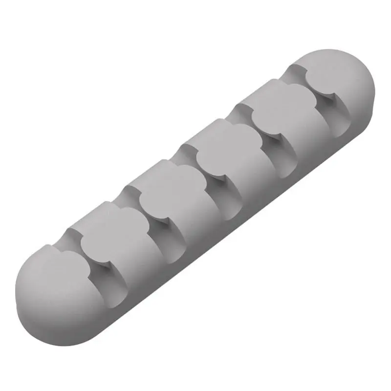 ORICO 5 Slot Desktop Cable Management Clip in Grey