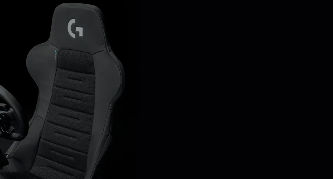 Close view of the ActiFit breathable material used on the Playseat Trophy