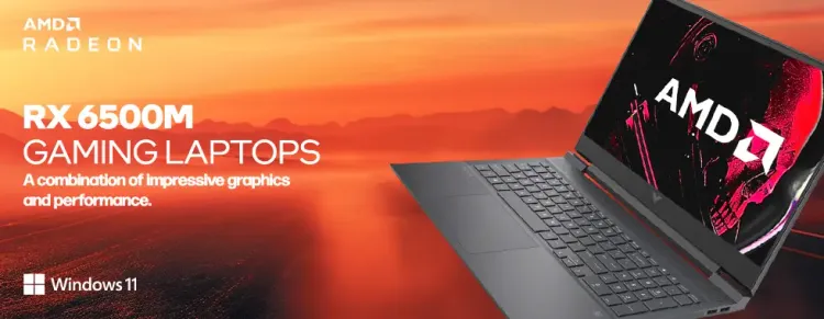 Radeon RX 6500M Gaming Laptops - High-Performance Gaming Devices