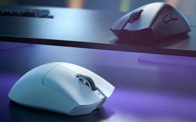 Razer DeathAdder V3 Pro Wireless 64g - White | Evetech