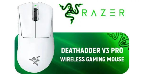 Razer DeathAdder V3 Pro Wireless Gaming Mouse - Ultimate