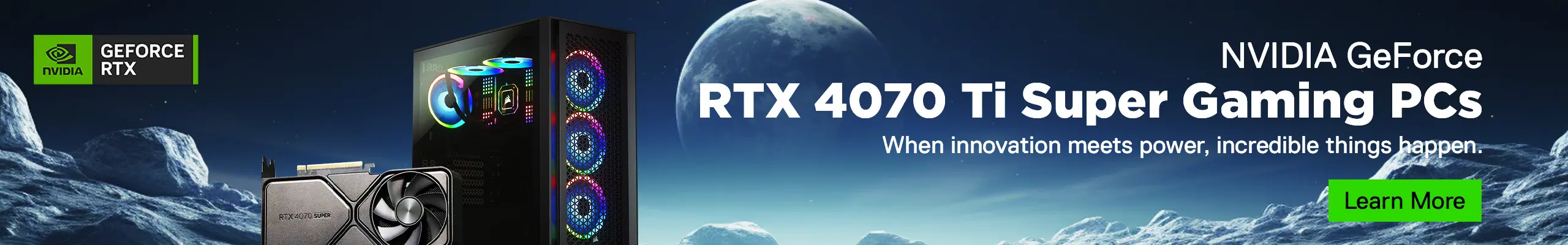 NVIDIA GeForce RTX 4070 Ti Super Gaming PCs