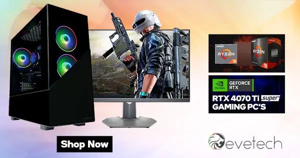AMD RYZEN 9 7900X 5.6GHz RTX 4070 Ti SUPER 16GB DDR5 Budget Gaming