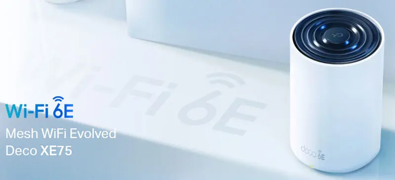 TP-LINK AXE5400 Deco XE75 6E Mesh System 3 Pack - High-Speed Wi-Fi