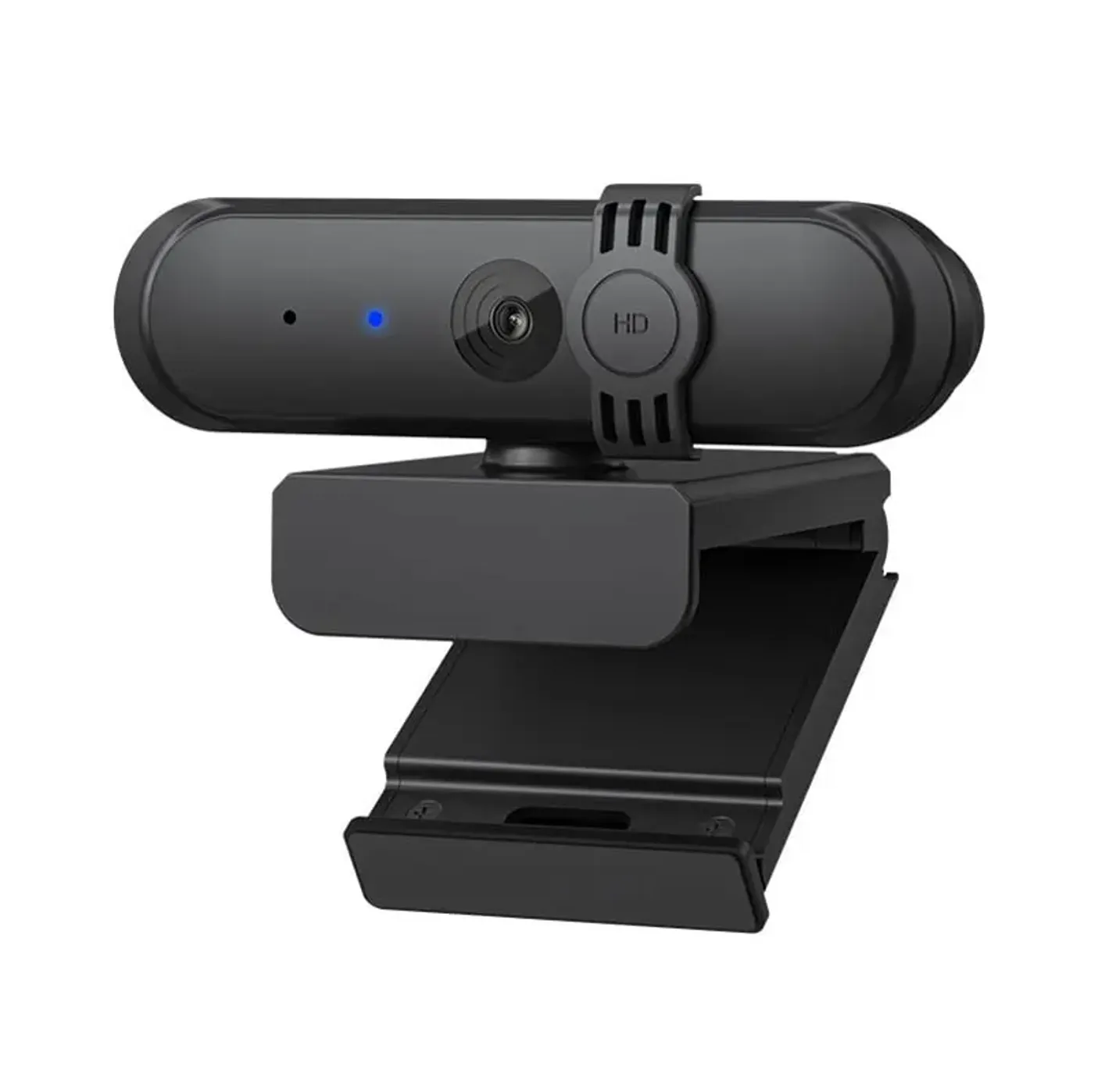 Winx Do Simple 1080p Full HD webcam with its screen mounting clip and privacy slider